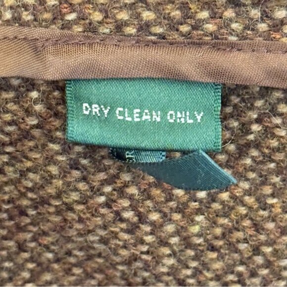 Vintage Ralph Lauren Brown Tweed Blazer - Picture 13 of 13